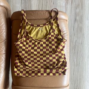 ARQ Checkered tank top